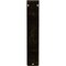 Ekena Millwork Galveston Wrought Iron Bracket, (Triple center brace), Antiqued Pale Gold 2"W x 7 1/2"D x 10"H BKTM02X07X10TGLAPG - alternate 3
